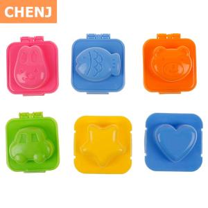 [COD] CHENJ KITCHEN Cartoon Sushi Maker Boiled Egg Rice Roll Mold Kitchen DIY Chef Rice Ball