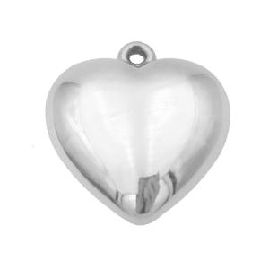 Unique Necklace Bead for DIY Big Heart Pendant Women Making Heart Charm with Hole Keychains Earring Crafts