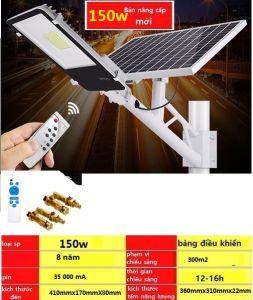 Đèn ĐƯỜNG năng lượng mặt trời 150W