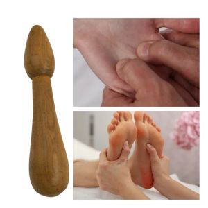 1pcs Natural Camphor Wood Body Foot Massager Stick Relax Neck Shoulder Back Leg Calf Muscle Pain Relief Lymphatic Drainage Gua Sha Board