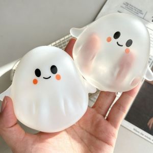 2026 New Halloween Moldable Cute Ghost & Demon Squeeze Orbs Fidget Sensory Gadget Toy for Stress & Tension