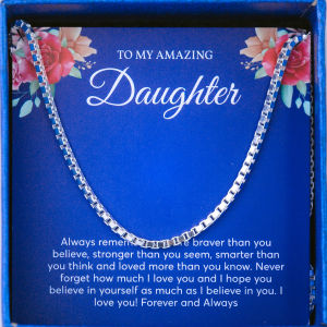 Dây Chuyền Bạc Tặng Con Gái Duy Hiển S925 Sợi Mì Siêu Mềm Mại Đủ 5 Size Dễ Kết Hợp Đeo Mặt