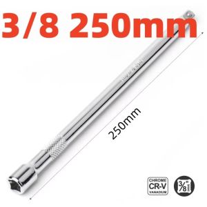 MIRELAE 50/100/150/250mm Socket Ratchet Wrench Professional 1/4" 3/8" 1/2" Socket Extender Extension Tool Universal Joint Socket