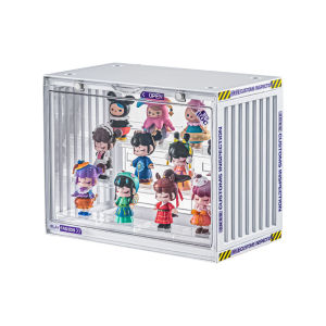 ✨SG SELLER ✨Acrylic Storage Box Figure Display Case Storage Cosmetic Organizer Popmart Molly Display Case