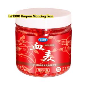 Isi 1000 Umpan Menggantung Bubuk Mancing Manjur Stimulant Detik Ikan 1 Terperangkap Mas BR280 Dalam Pancing Ikan Penarik