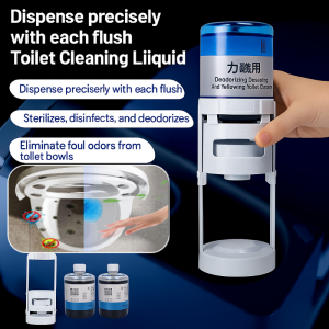Powerful Toilet Cleaner Liquid Instantly Removes Stains Odors Automatic Toilet Bowl Cleaner with Long-Lasting Freshness