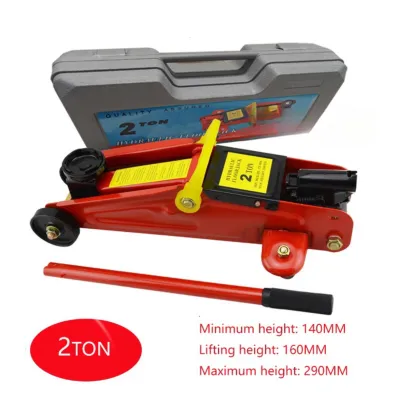 hydraulic floor jack with carrying case standard for home use or for auto repair shop