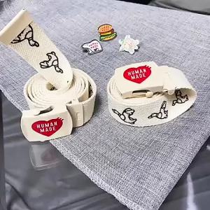 ❤ Metal Buckle String Label Belt Sport Style for Men Women