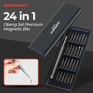 Obeng Set Premium Precision Screwdriver Magnetic Bits 24 in 1 - 6024B