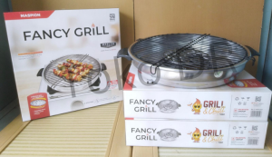Fancy Grill / Pemanggang Putar 330MM / Maspion / stainless steel