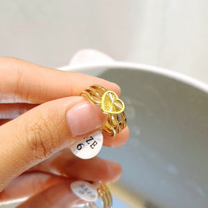 Cincin Titanium Love Kaca CCT-255