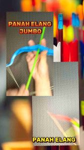Mainan Panah Busur Besar/Panah Panahan Isi 20 Pcs Grosir Murah