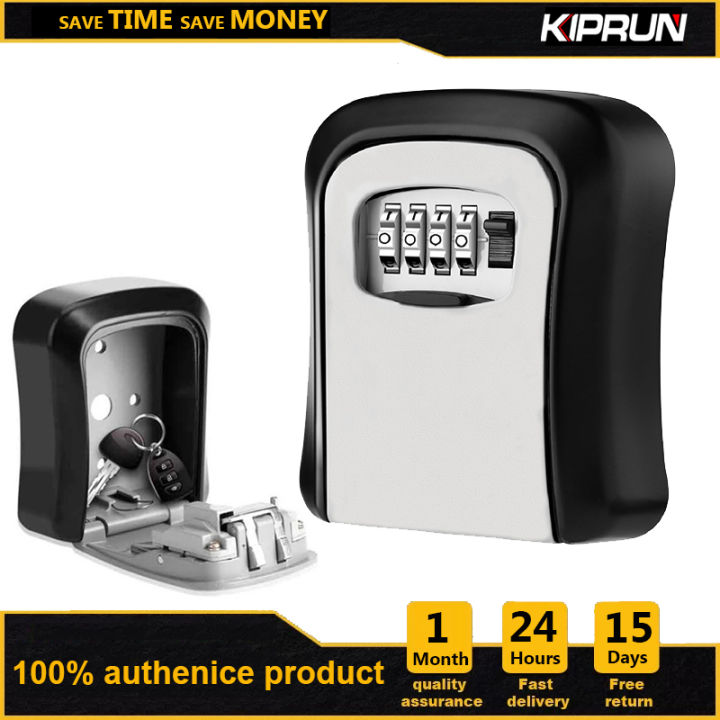 Kiprun Key Lock Box 4 Digit Combination Key Storage Lock Box Wall