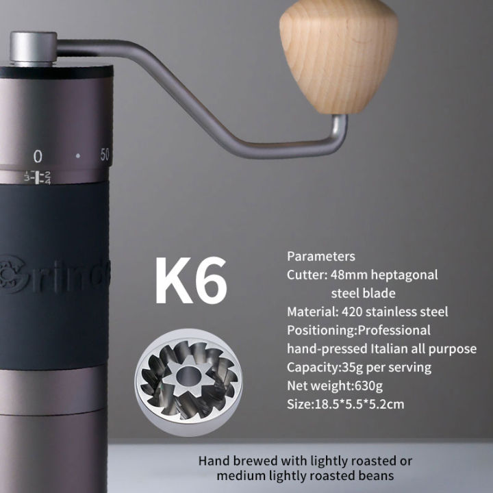 【Best value for money】 Kingrinder K4/k6 Manual Coffee Grinder 420 Baja ...