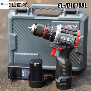 Máy Khoan Pin ELEX_ID1610BL 3 Chức Năng Đầu Kẹp 10ly Autolock Động Cơ Không Chổi Than