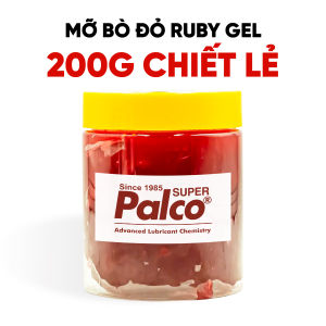 Mỡ Bò Chịu Nhiệt Cao Cấp Nhập Khẩu PALCO RUBY GEL Bôi Trơn Lên Đến 130.000KM 200G-500G-2KG-4KG-18KG