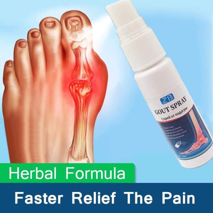 AUTHENTIC ZB Gout Spray Arthritis Pain Spray Gout Relief Spray tendon ...