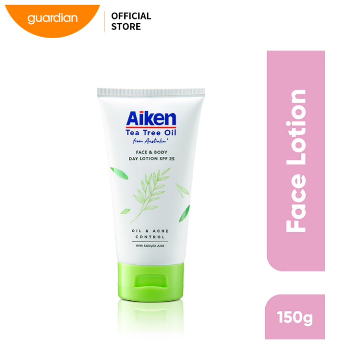 Aiken Tea Tree Oil Face and Body Day Lotion 150g Lazada