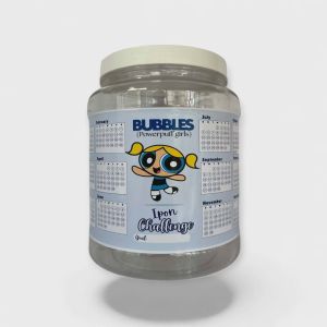 BUBBLES (POWERPUFF GIRLS) MINI JAR EDITION Alkansya Ipon Challenge