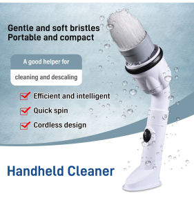 Multifunctional handheld powerful decontamination electric cleaning brush