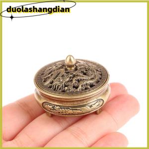 [Duola] เครื่องหอมธูปเครื่องหอมเครื่องหอมดอกบัวธูปไม้จันทน์ทำจากโลหะผสมของตกแต่งบ้านสำนักงานบ้าน