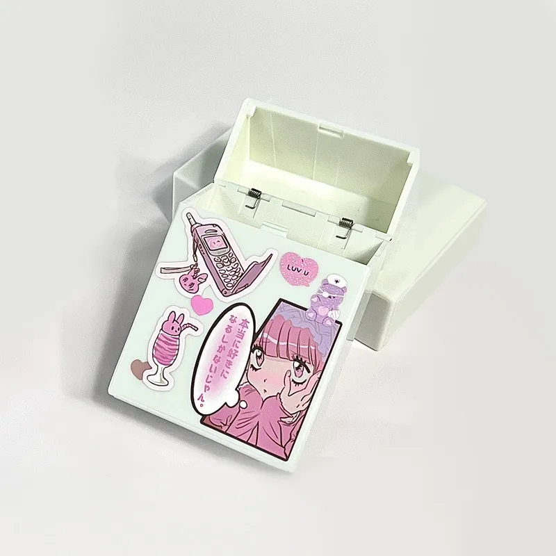 Classification Box Sticker Stationery Card Holder Film Storage Box