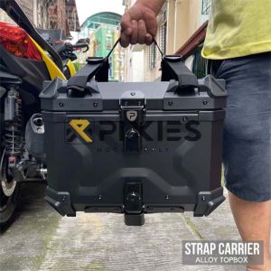 ALLOY TOPBOX ACCESSORIES 45L 45 55 65 LITERS BASEPLATE BASE PLATE BUSHING TAIL BUTTON CARGO NET MESH STRAP CARRIER