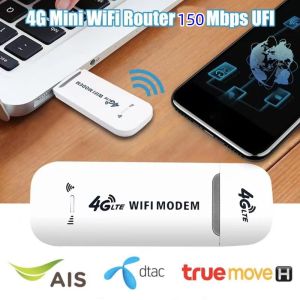 ตัวแลง ไร้สาย 4G LTE wifi แบบพกพาถาดใส่การ์ดรถ 150Mbps เครื่องส่งสัญญาณ B1/3/5 การ์ดอินเทอร์เน็ต