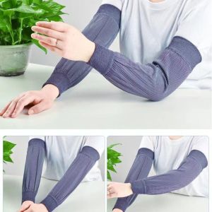 Brightbling Extended Sun Protection Arm Sleeves Guards Housework Cleaning Stretch-knit Sleeves Work Breathable Comfortable Sleeves