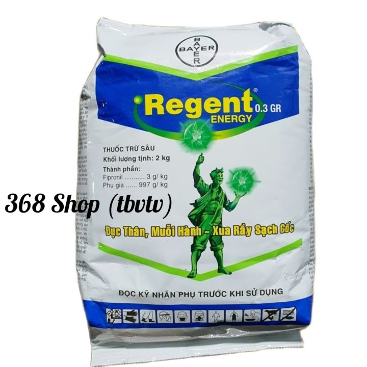 💎 Thuốc trừ sâu Regent 0.3G BAYER (Gói 2kg) Đặc trừ sâu đục thân, phòng ...
