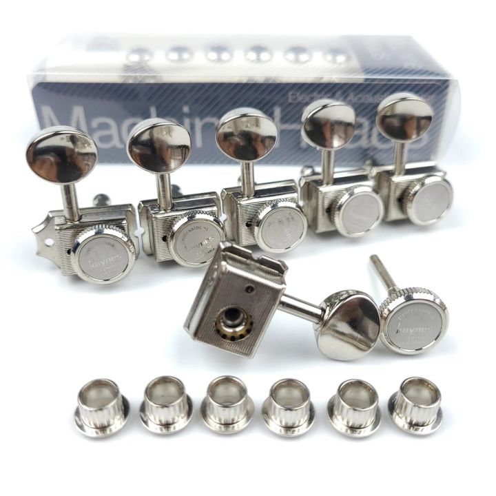 【Great Selection】 Kaynes Vintage Nickel Silver Lock String Tuners