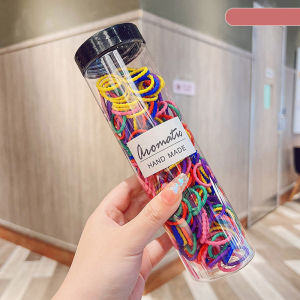 ILOVEDIY Childrens Elastic Small Rubber Band Girls Hair Rope Canned Hair Ring Kids Colorful Hair Bands Does Not Hurt The Hair Baby Hair Accessories Headdress