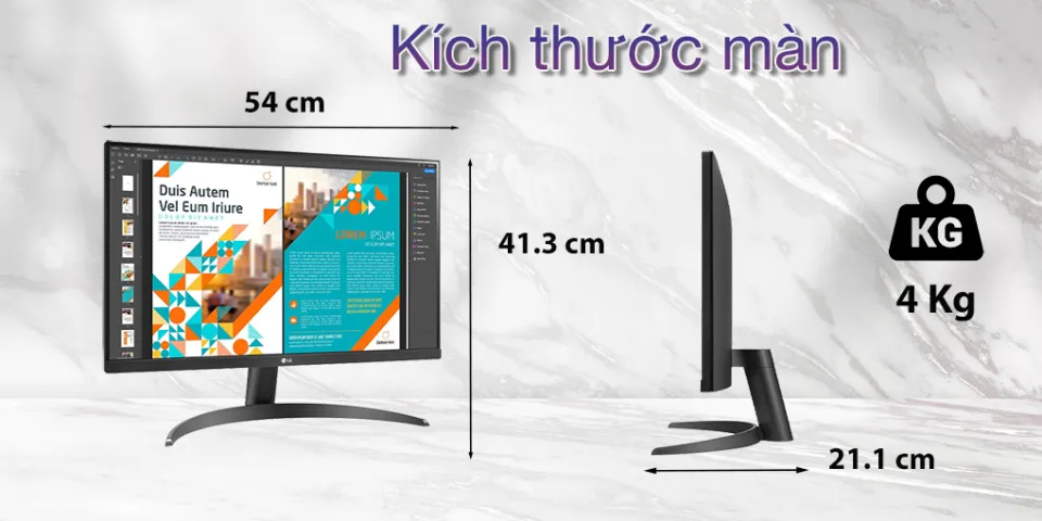 MÀN HÌNH LG 24QP500-B (23.8INCH/QHD/IPS/75HZ/5MS) | Lazada.vn