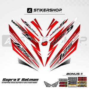 STIKER STRIPING NEW SUPRA X 125 R GRAFIS VARIASI 005
