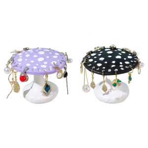 Resin Mushroom Holder Charming Mushroom Stand Organizers Great Gift for Birthdays or Holidays