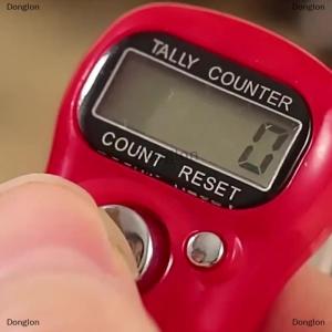 [COD] Donglon Finger Counter Compass LED Electronic Handheld Tally Counter Clicker Counter Ring