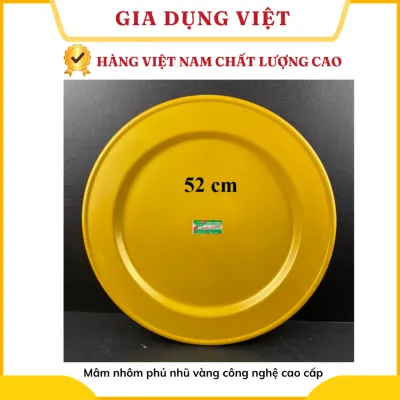 Mâm nhôm nhũ vàng cao cấp - Bán lẻ 32/42/52/61/70/79cm