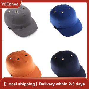 【Y2E2noa】 Work Safety Bump Cap Helmet Baseball Hat Style Protective Head Safety Hard Hat