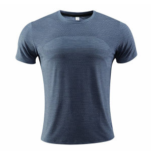 Lulu Mens Short Sleeve Sports T T-shirt Quick-Dry Casual Running Fitness Top