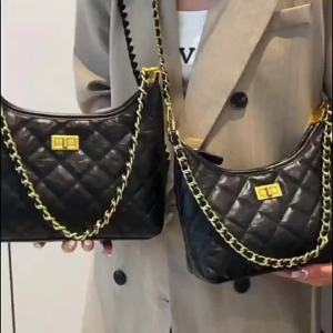 Womens Small PU Elegant Pleated Bag 2026 New Korean - Style Trendy and Fashionable Pleated | Barangan Berkualiti Reka Bentuk Praktikal Mudah Guna