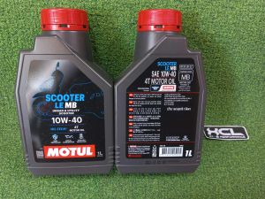 Motul Scooter LE MB Urban & Utility 10W-40 HC-TECH 4T Motor Oil 1SAE 10W40 1L High Performance Motorcycle Oil