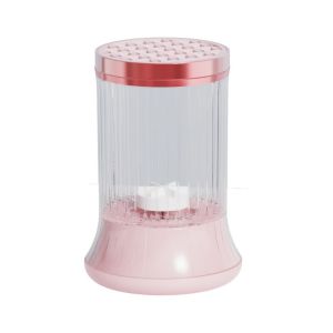 FEELING WELL ชาร์จใหม่ได้ แปรงทำความสะอาดเครื่องสำอางไฟฟ้า แห้งเร็ว สะดวก แปรงทำความสะอาดเครื่องสำอาง แบบพกพา โรตารี เครื่องทำความสะอาดแปรงเครื่องสำอาง ของใช้ในการอบแห้ง