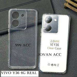 VIVO Y36 4G VIVO Y36 5G CASE BENING HD TPU 2.00mm PROTECT CAMERA SOFTCASE CLEAR BENING TRANSPARAN CASING PROTECT CAMERA COVER PELINDUNG KAMERA