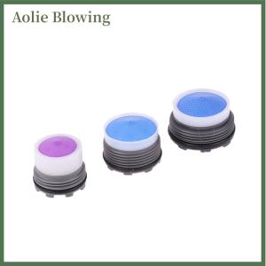 Aolie ก๊อกน้ำในห้องน้ำฝักบัวเติมอากาศแกนในตัวก๊อกเกลียวตัวเมียอะไหล่ตัวกรองหัวฉีดในครัว