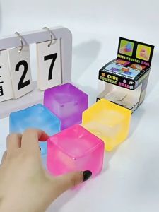 Cube NeeDoh Nice Ice Baby Super Solid Squish Squeeze Decompression Toy Gifts