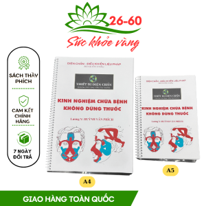 Sách Diện Chẩn Nâng Cao Của Lương Y Huỳnh Văn Phích Chính Hãng - Thiết Bị Diện Chẩn