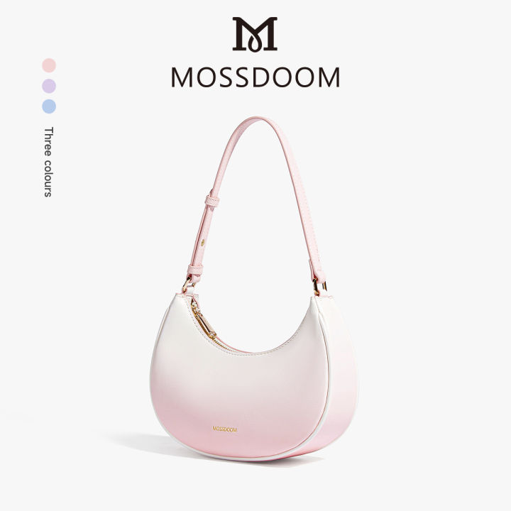 MOSSDOOM Tas Wanita Gradien Shoulder Bag Ketiak Bahu Bag Tas Wanita Untuk  Segala Acara Tas Gradien Warna Biru Ungu Merah Muda - Lazada | Lazada  Indonesia