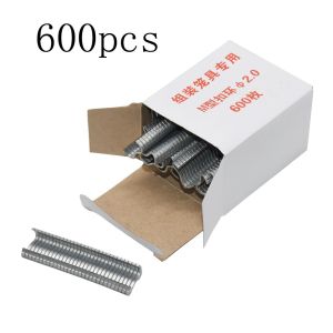 Pig Ring Clamp Tool Ring Clamp and 600 Staples Chicken Mesh Cage Wire Mesh Cage Clamp Poultry M Clamp Staples Wire Fence Ring Clamps     For Chicken Mesh Cage Wire Fence Pig Ring Pliers Set Pliers Installation Tool