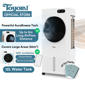 [NEW] TOYOMI AuraBreeze Air Cooler AC 8868
