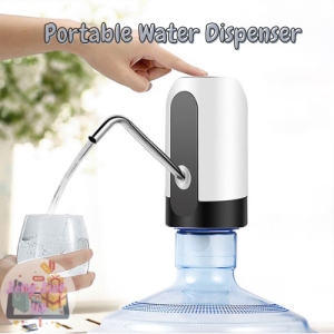Smart Hydration Solution: Portable Electric Water Dispenser - Enjoy Bottled Water with USB Rechargeable Convenience